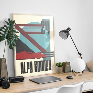 Minimalist F1 poster Alfa Romeo 24