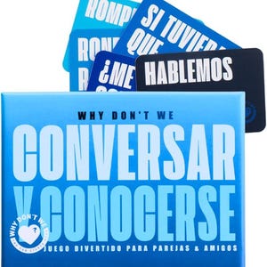 Conversar y Conocerse - 120 tarjetas con preguntas, conversaciones, juegos y más - Regalos para parejas de San Valentin