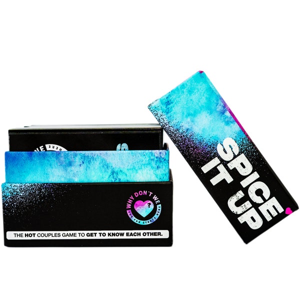 Spice It up by Why Don't We. Fun Romantic Card Game for Couples. Conversations, Dares and More