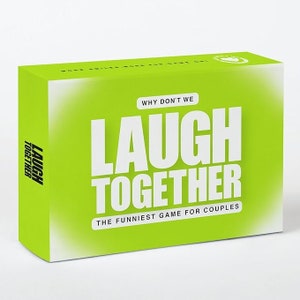 Why Don’t We Laugh Together? - Couples Games with 200 Cards: Talents, Games, Trivia | Thought-Provoking & Engaging Couple Card Game
