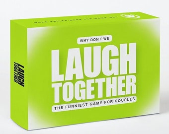 Why Don’t We Laugh Together? - Couples Games with 200 Cards: Talents, Games, Trivia | Thought-Provoking & Engaging Couple Card Game