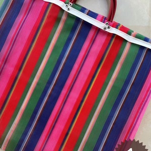 Saco de compras mexicano/saco reutilizável e lavável/saco de praia/saco de praia/saco ecológico/saco de supermercado/saco mexicano/saco de praia/saco de compras de malha