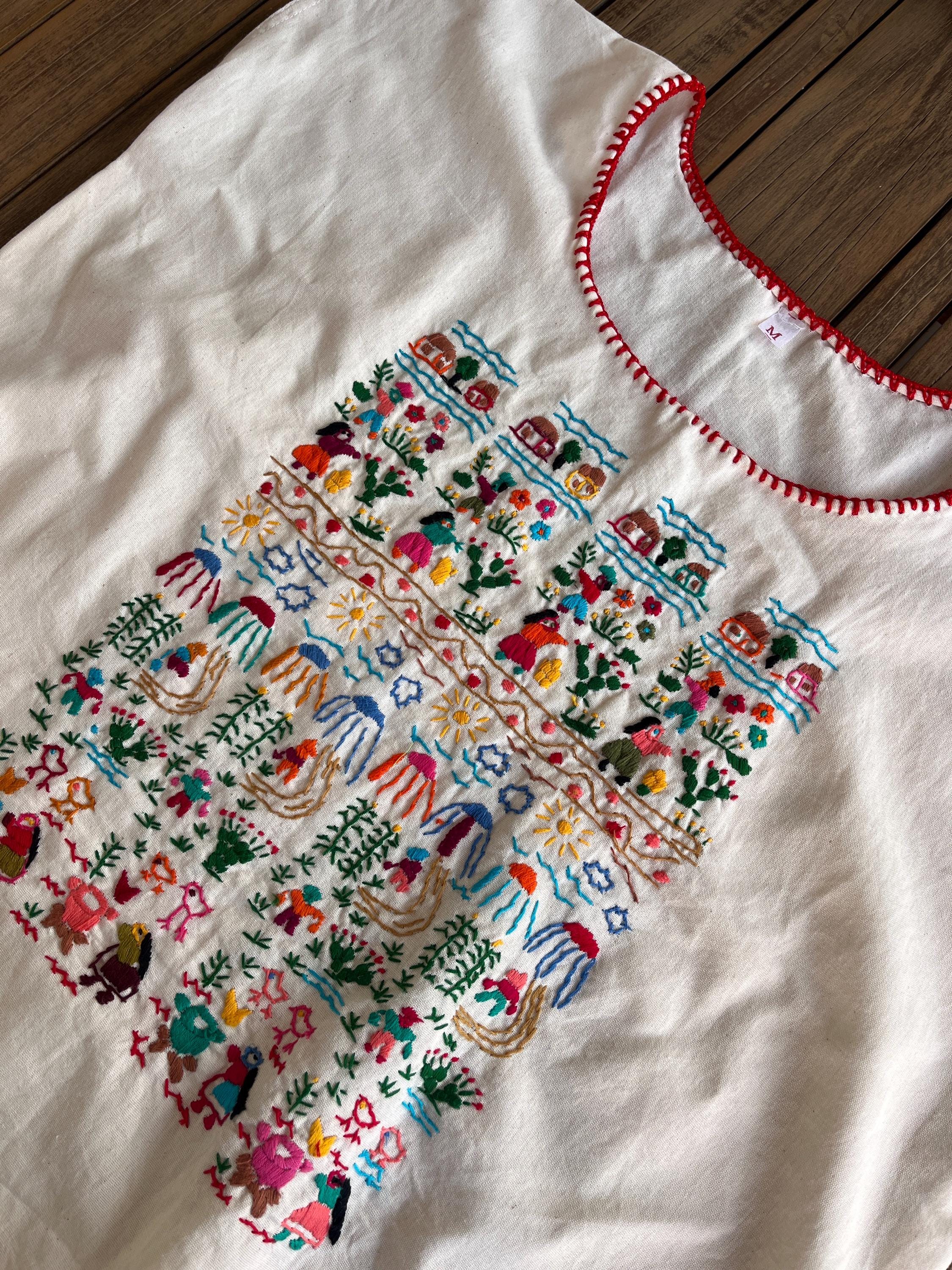 Blusas mexicanas bordadas España