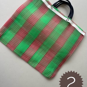 Mexican shopper bag/ reusable and washable bag/ tote bag/ beach bag/ ecofriendly bag/ grocery bag/ mexican bag/ summer bag/mesh shopping bag 2
