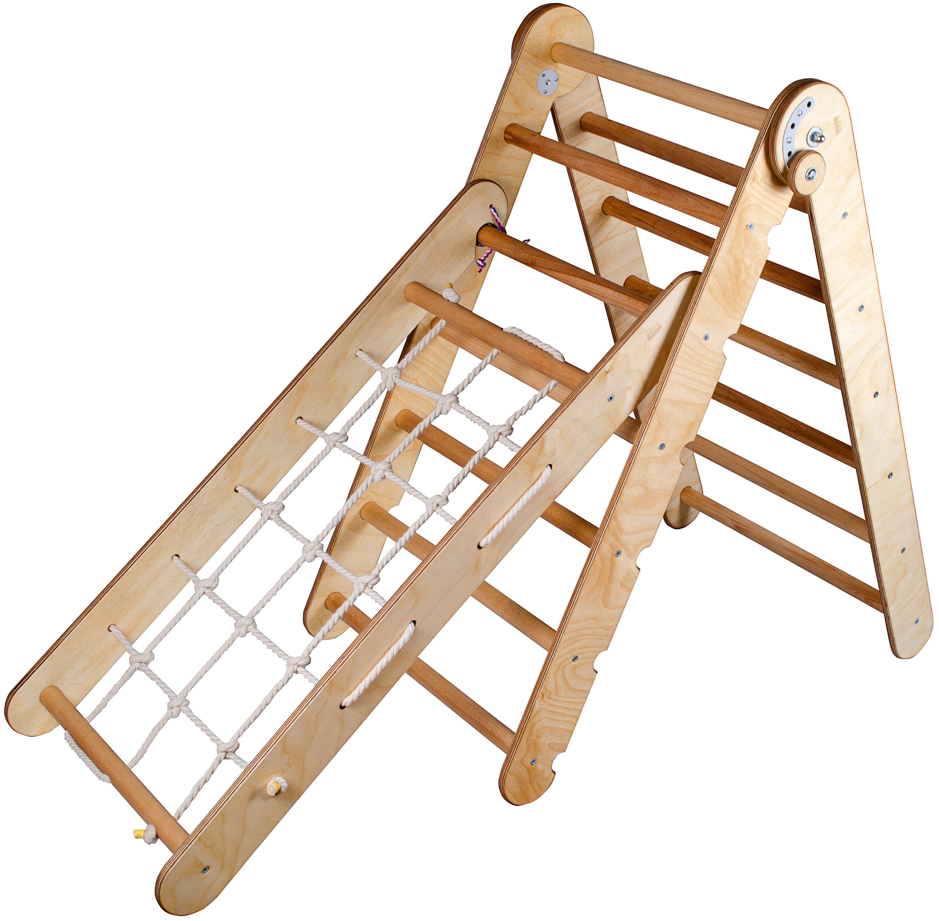 Climbing net for montessori triangle Rope net wall Etsy