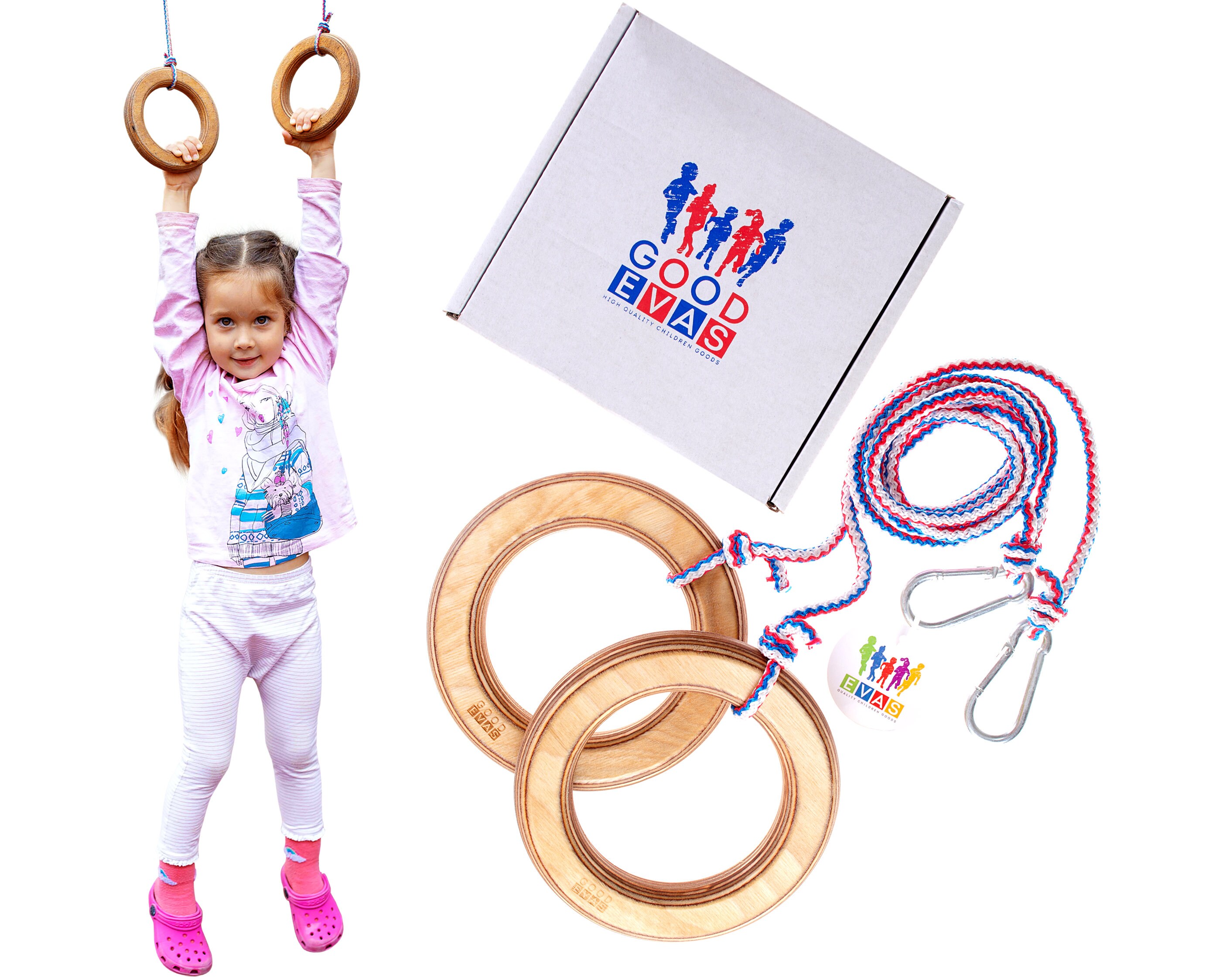 Gymnastic rings for kids 100 wood gymnastics rings Etsy