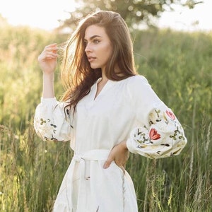 Geborduurde jurk Etsy Nederland