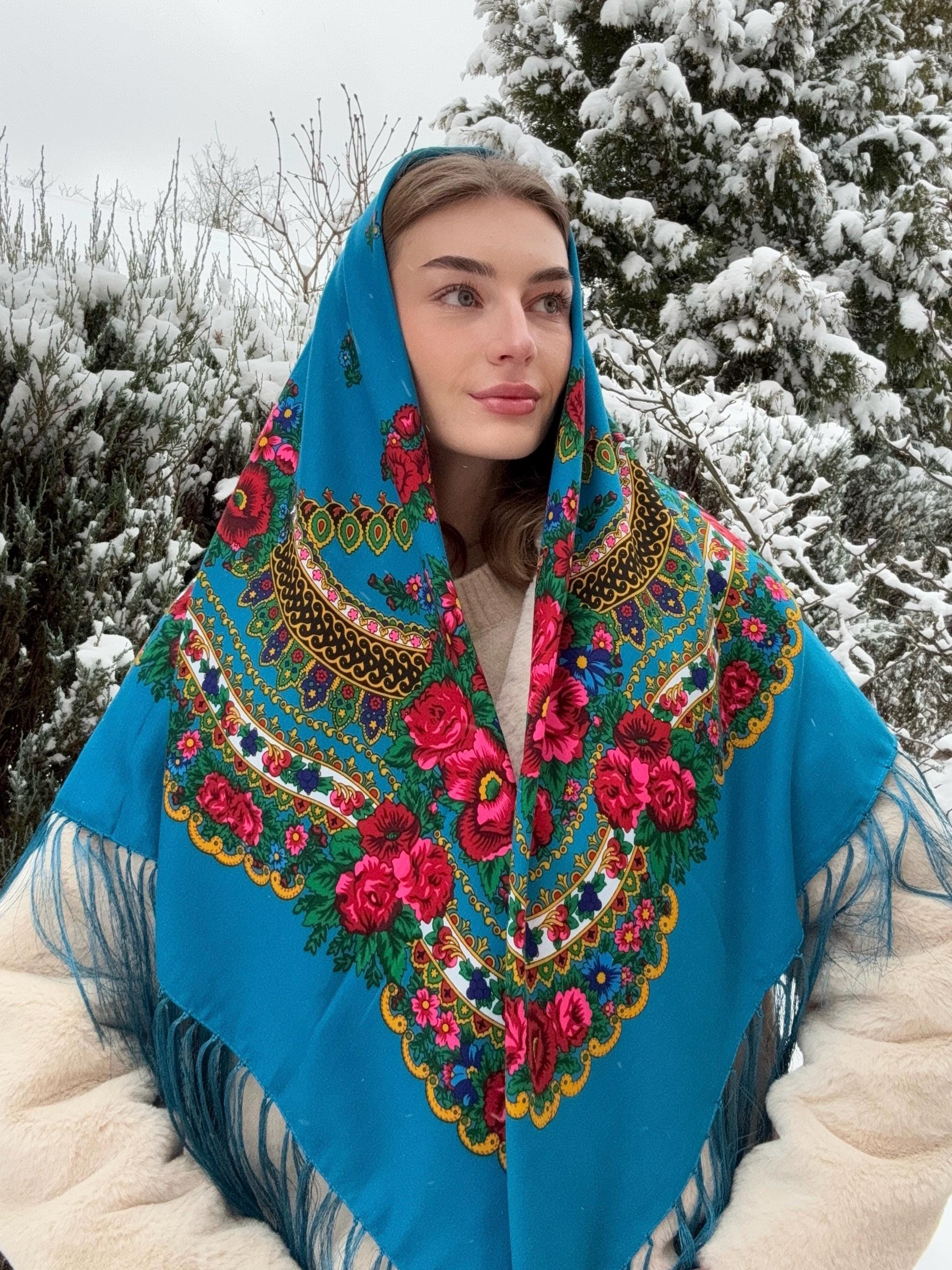 Grande scialle di lana Italia