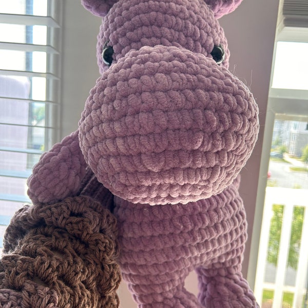 Crochet Jumbo Hippo
