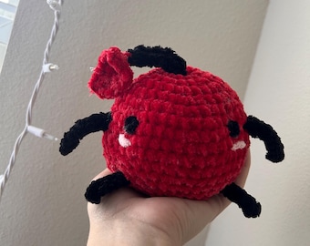 Handgemaakte Junimo Stardew Valley-knuffel gehaakt amigurumi-knuffeldier