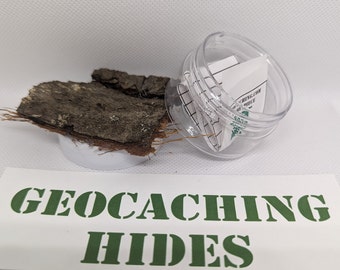 Bark Geocaching Container