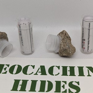 Evil Rock Micro Geocaching Container