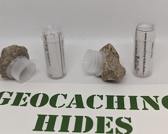 Evil Rock Micro Geocaching Container
