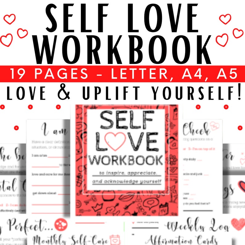 Love Yourself Planner Printable Self Love Journal Etsy Love Yourself Planner Printable Self Love Journal Etsy