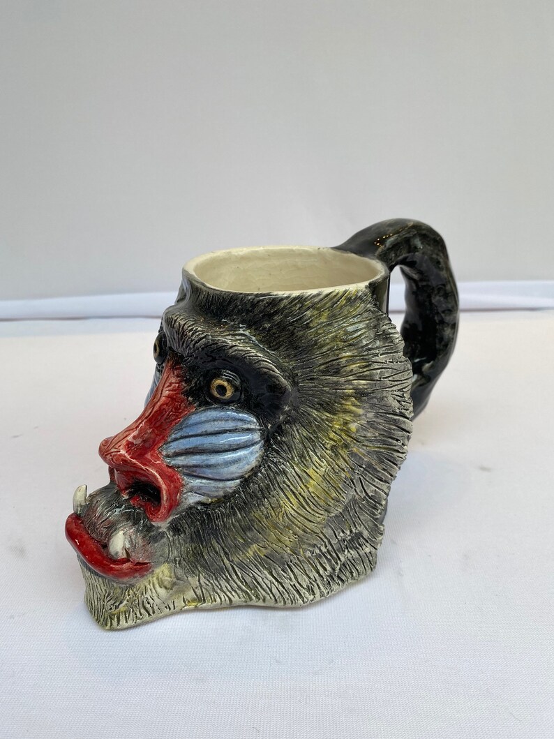 decor art Hand made Turkish ceramic mug