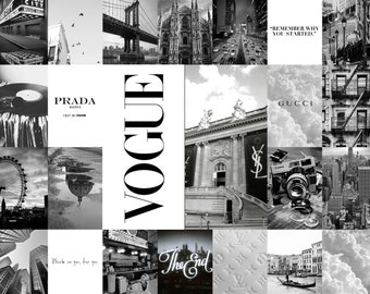 Collage Kit Black And White Etsy