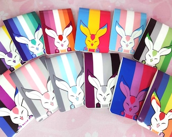 FFXIV Carbuncle Pride Flag Magnetic Bookmark | Final Fantasy XIV | Bookish | Reading Accessory | Stationery | LGBTQIA+