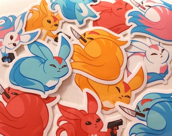 FFXIV Funny Carbuncle Stickers | Stationery Gifts | Final Fantasy XIV