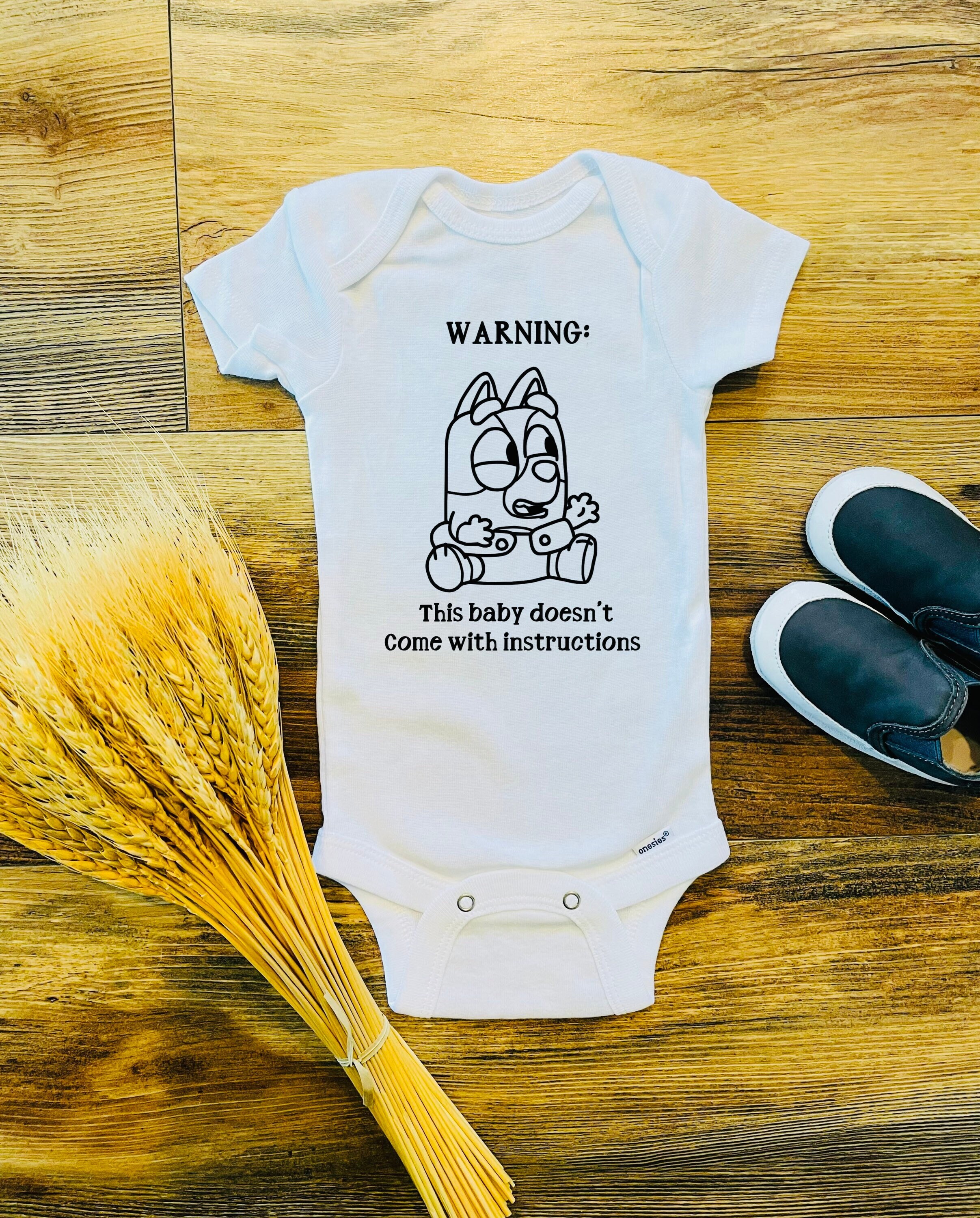 Bluey Baby Onesie Adventure Awaits Bluey Onesie Bluey and Etsy Canada