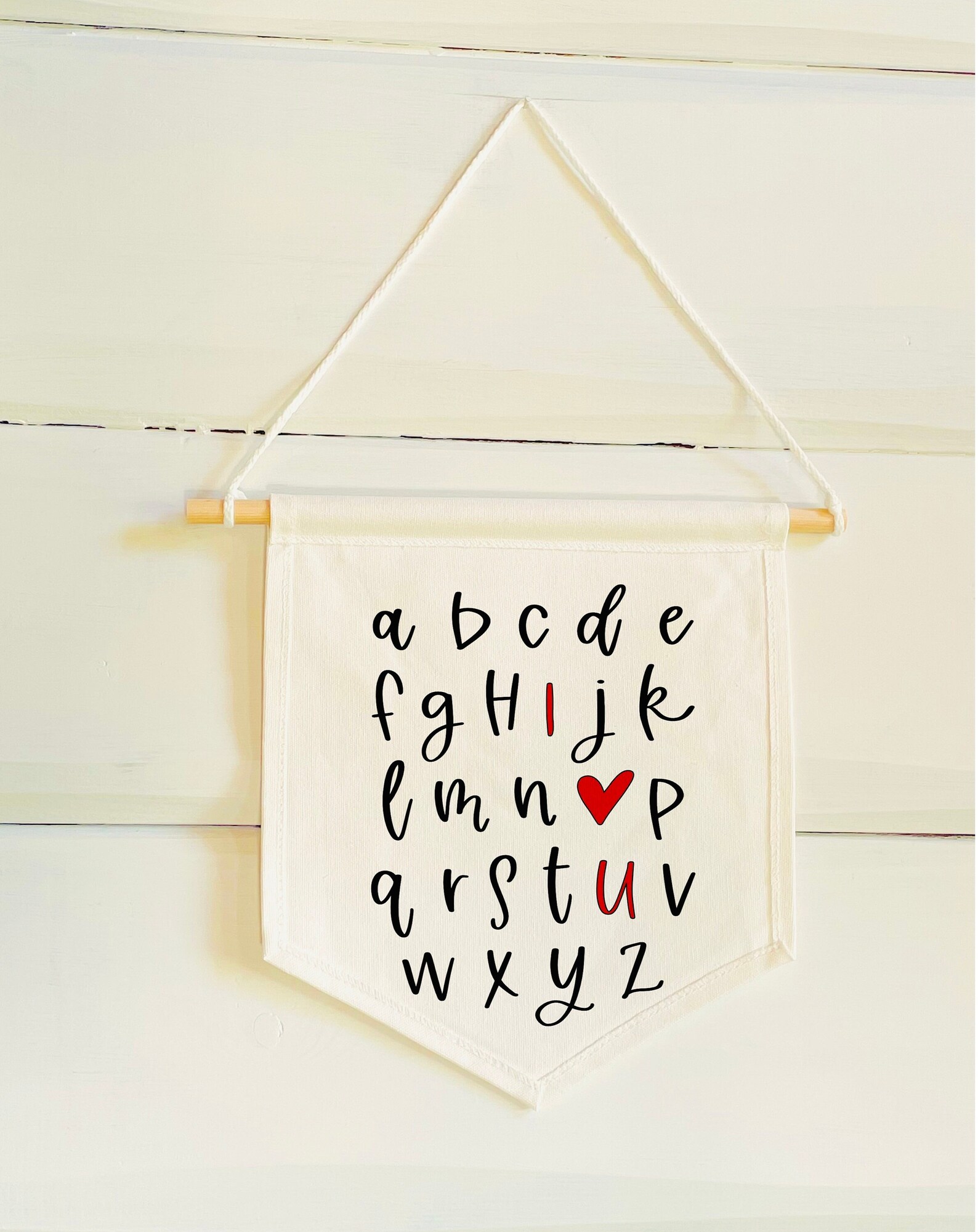 Alphabet Banner - ABC Banner Wall - Daycare Decor Wall - Kids Playroom ...