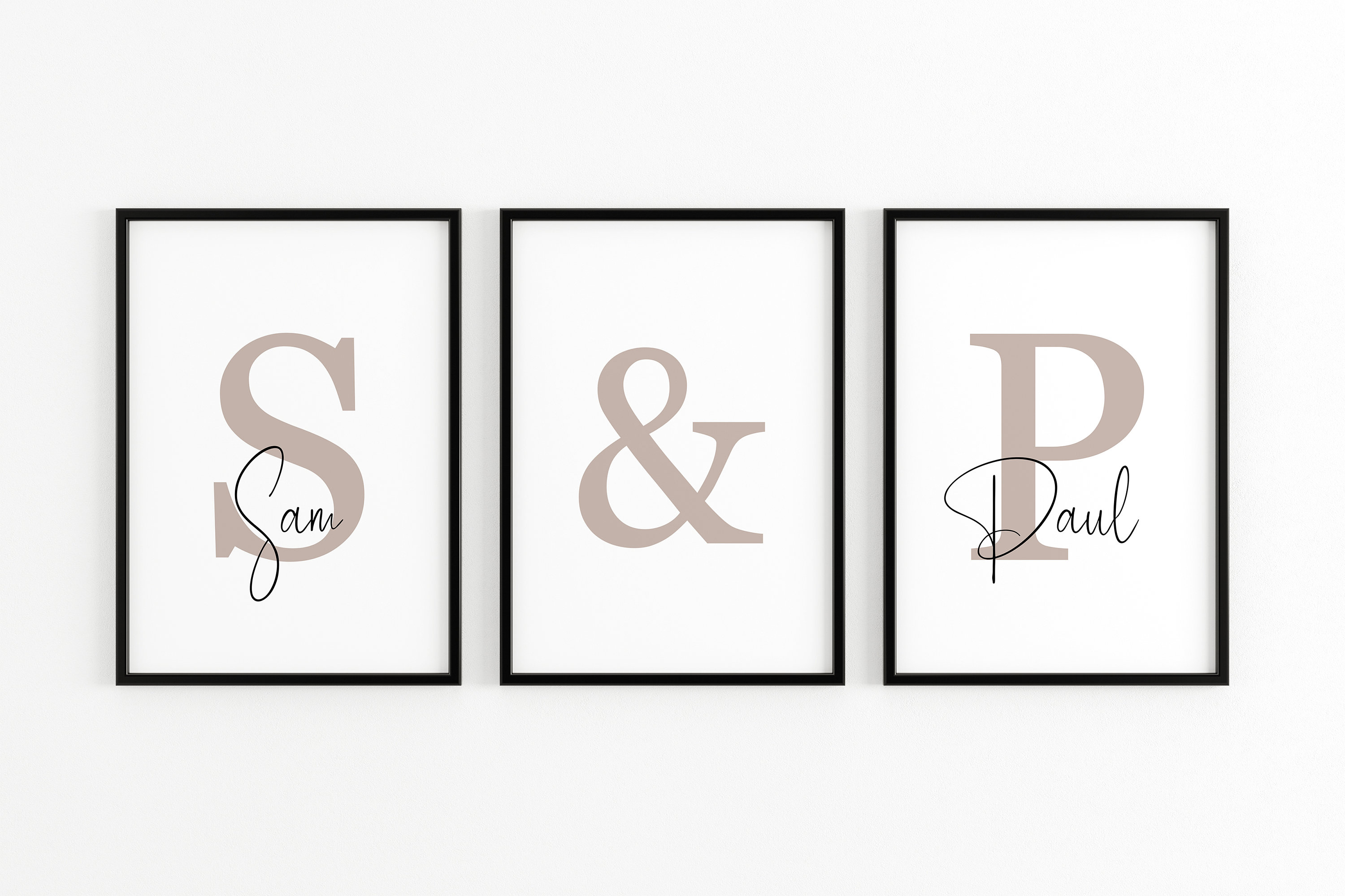 His And Hers Wanddrucke Personalisierte Wanddrucke | Etsy