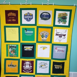 T-Shirt Quilts -- 3 styles