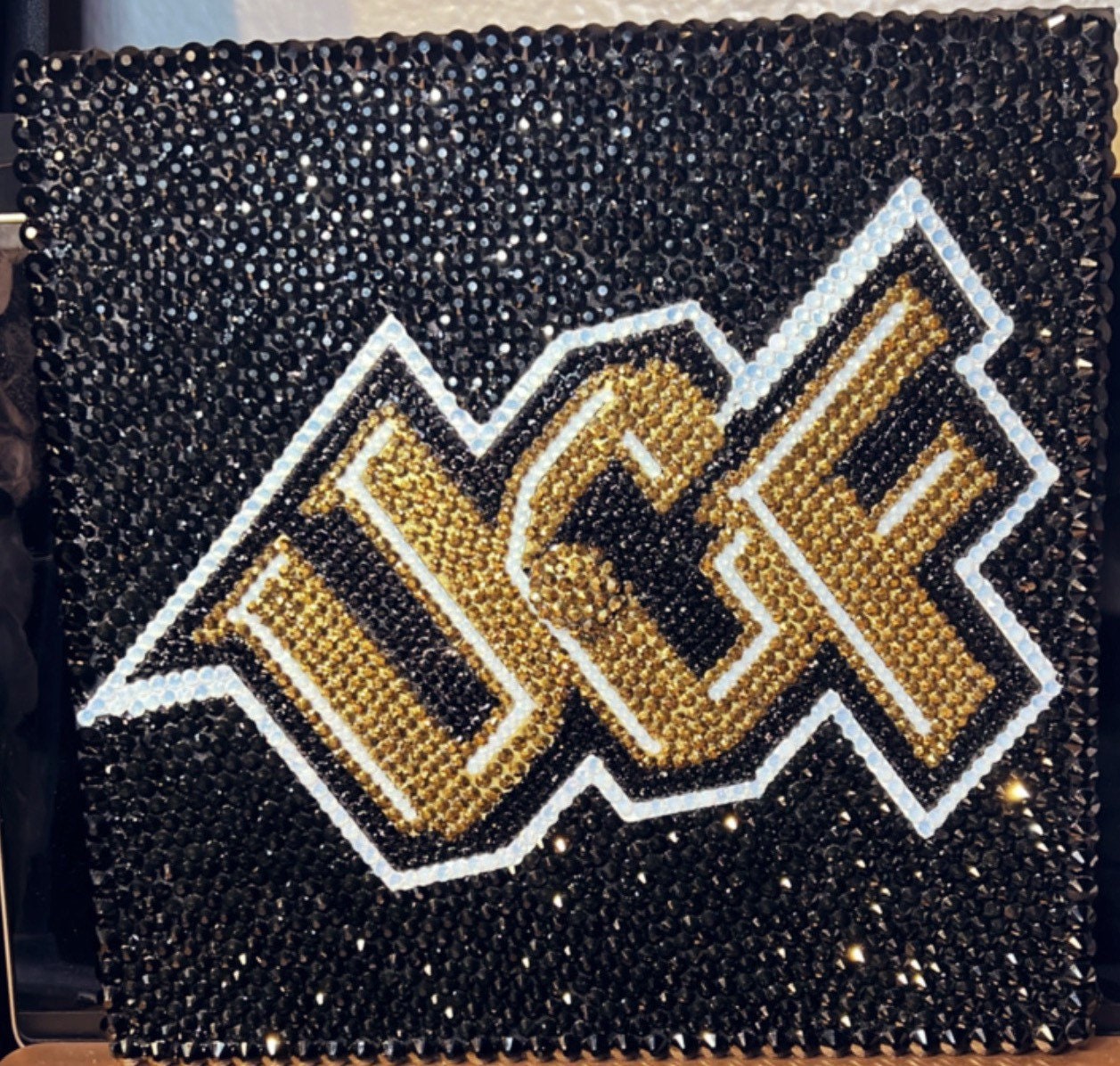 Custom Rhinestone Graduation Cap - Etsy