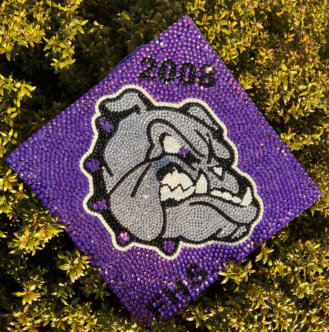 Custom Rhinestone Graduation Cap - Etsy