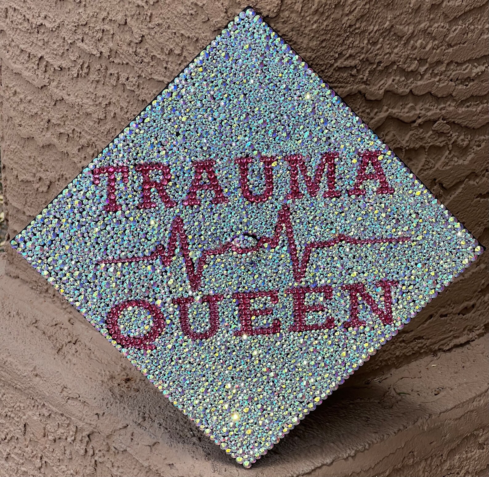 Custom Rhinestone Graduation Cap - Etsy