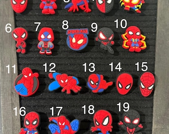 Pendentifs pour chaussures Spiderman