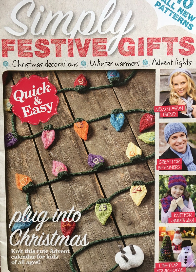 Festive Gifts Knitting Patterns