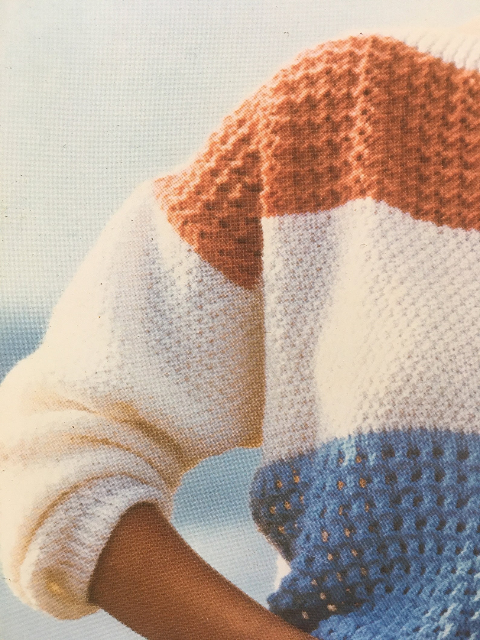 Vintage Ladies Sweater Knitting Pattern Etsy