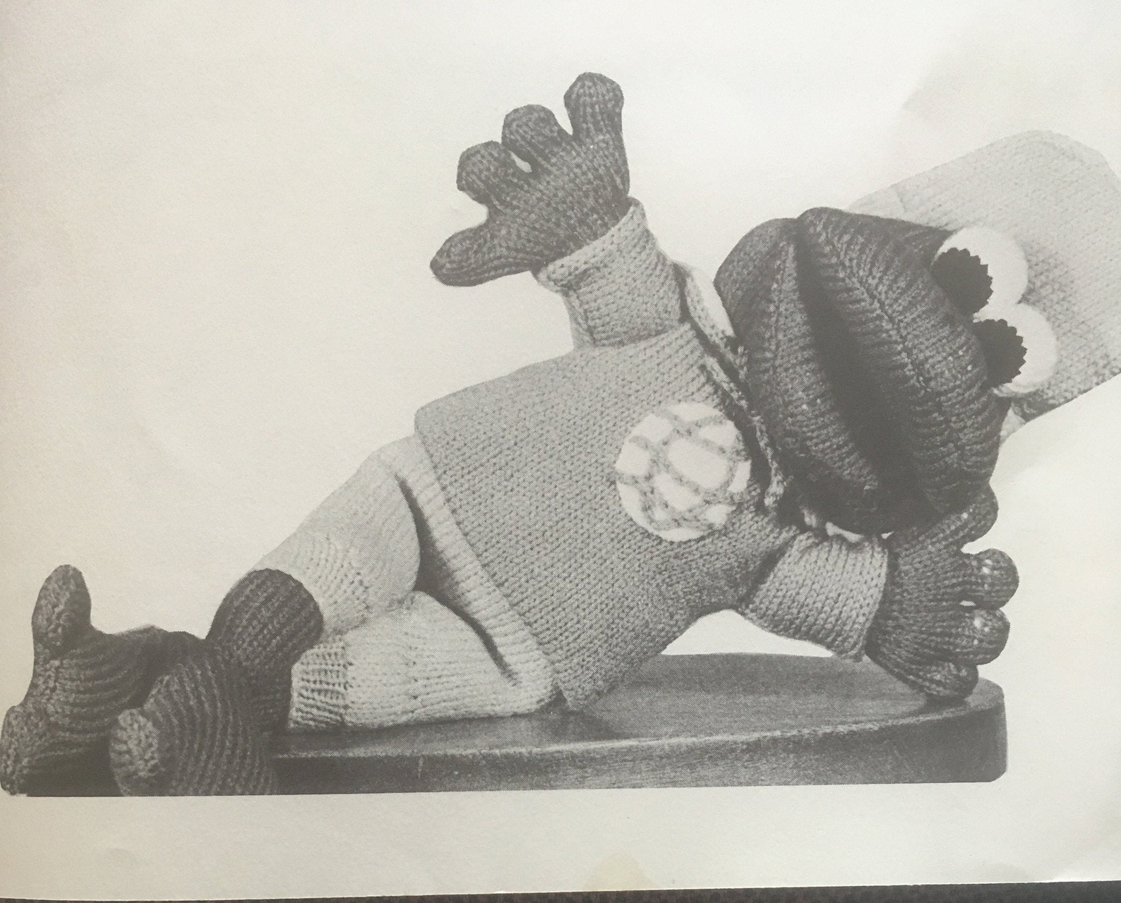 Vintage Oxfam Leapfrog Jumper and Toy Knitting Pattern. Etsy