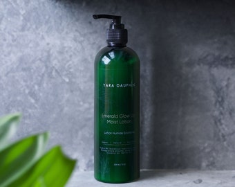 Loção Corporal Orgânica de Manteiga de Karité – Vetiver, Coco e Damasco, Hidratação Luxuosa