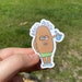 BAKED POTATO 420 Waterproof Sticker | Laptop Sticker | Funny Sticker | Water Bottle Sticker | Stoner Sticker 