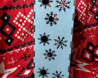 ONE (Snowflake) Christmas Candle/light Box SVG FILE for Laser Cut Files - Glowforge