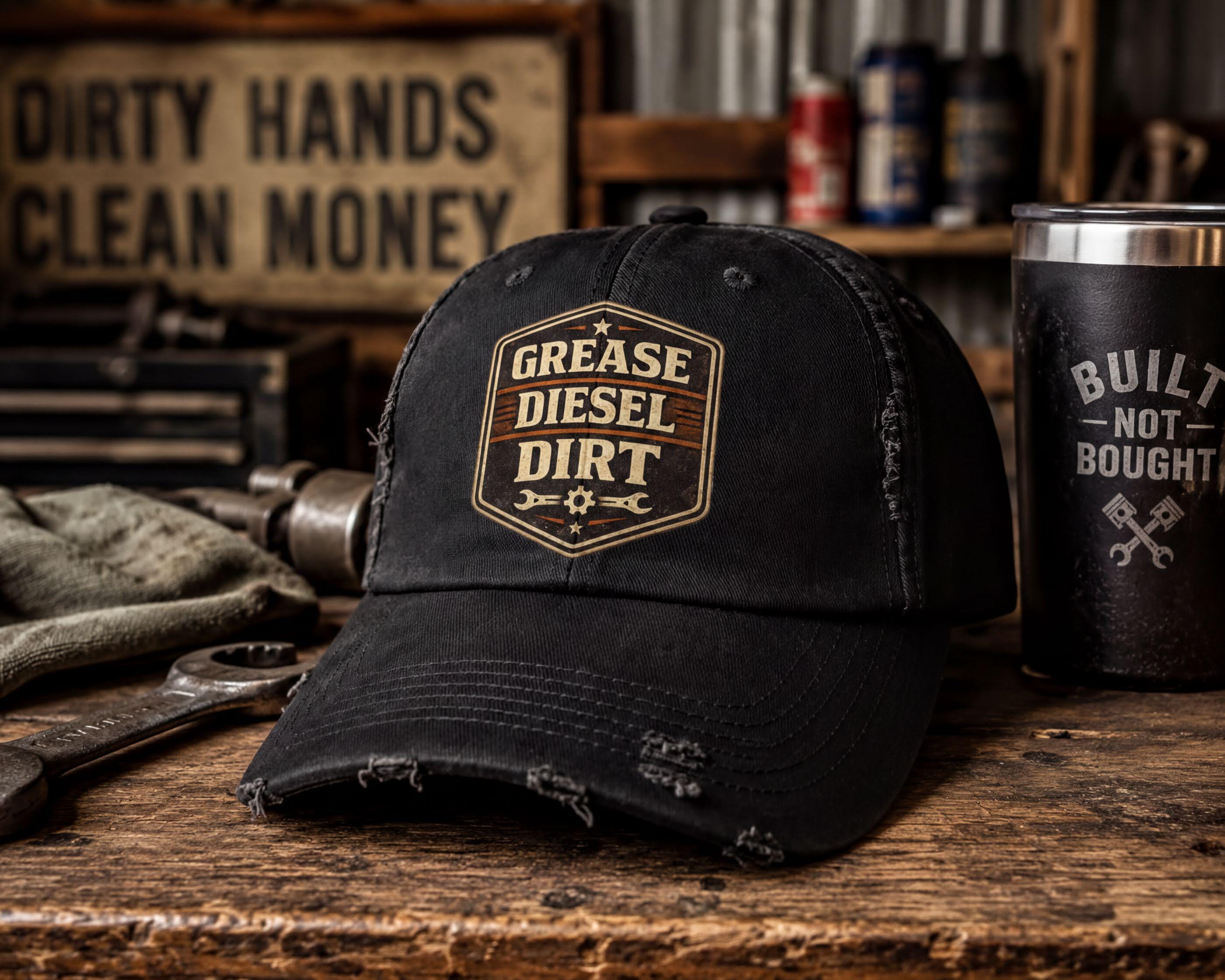 Vintage Diesel Hat - Etsy