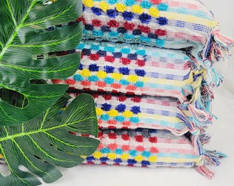 Organic Turkish Cotton Bath Towel: Soft, Absorbent, Large 33x64