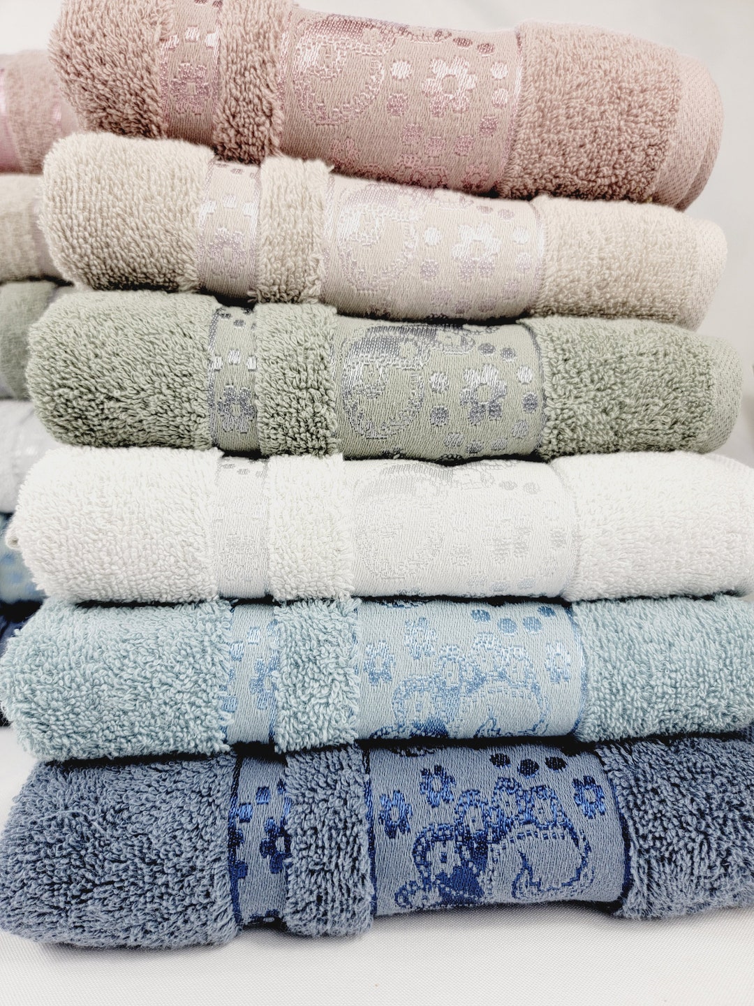Turkish Towelhand Towel for Bathroom Face Towel Setspa - Etsy