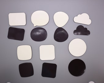 Magnete per frigorifero vuoto per sublimazione