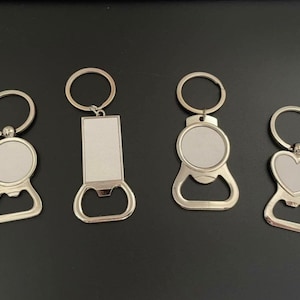 Sublimation Blank Bottle opener 4pk