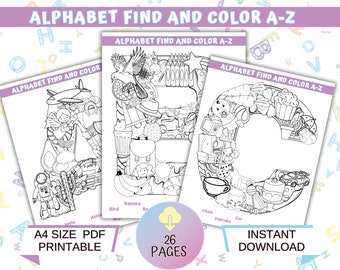 Find and Color ABCs