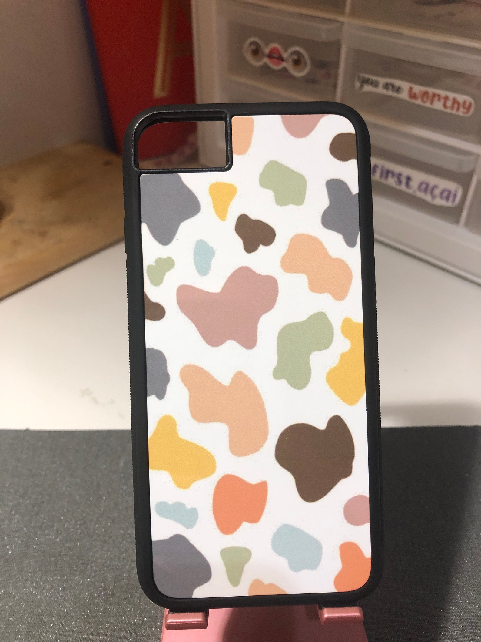 Cow Print Phone Case Aesthetic Cow Print Phone Case Cute Etsy