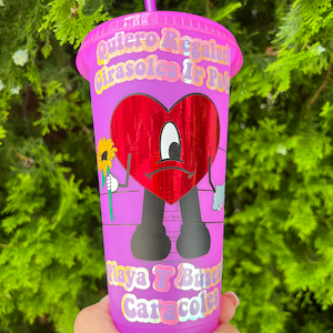 Un Verano Sin Ti Cold Cup | Bad Bunny Starbucks Cup| Bad Bunny Cold Cup | Bad Bunny Cup