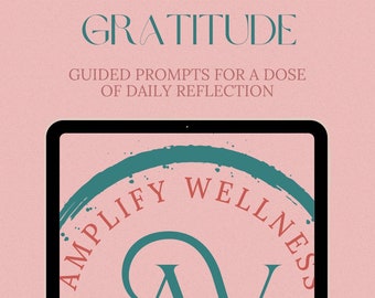 Gratitude Journal - Guided Prompts for a grateful day