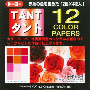 Tant Paper Red Set 48 Blatt 12 Muster Bild 1