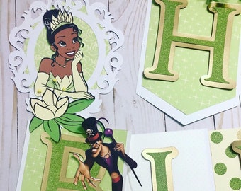 Princess and the Frog Birthday Banner: Party Decor