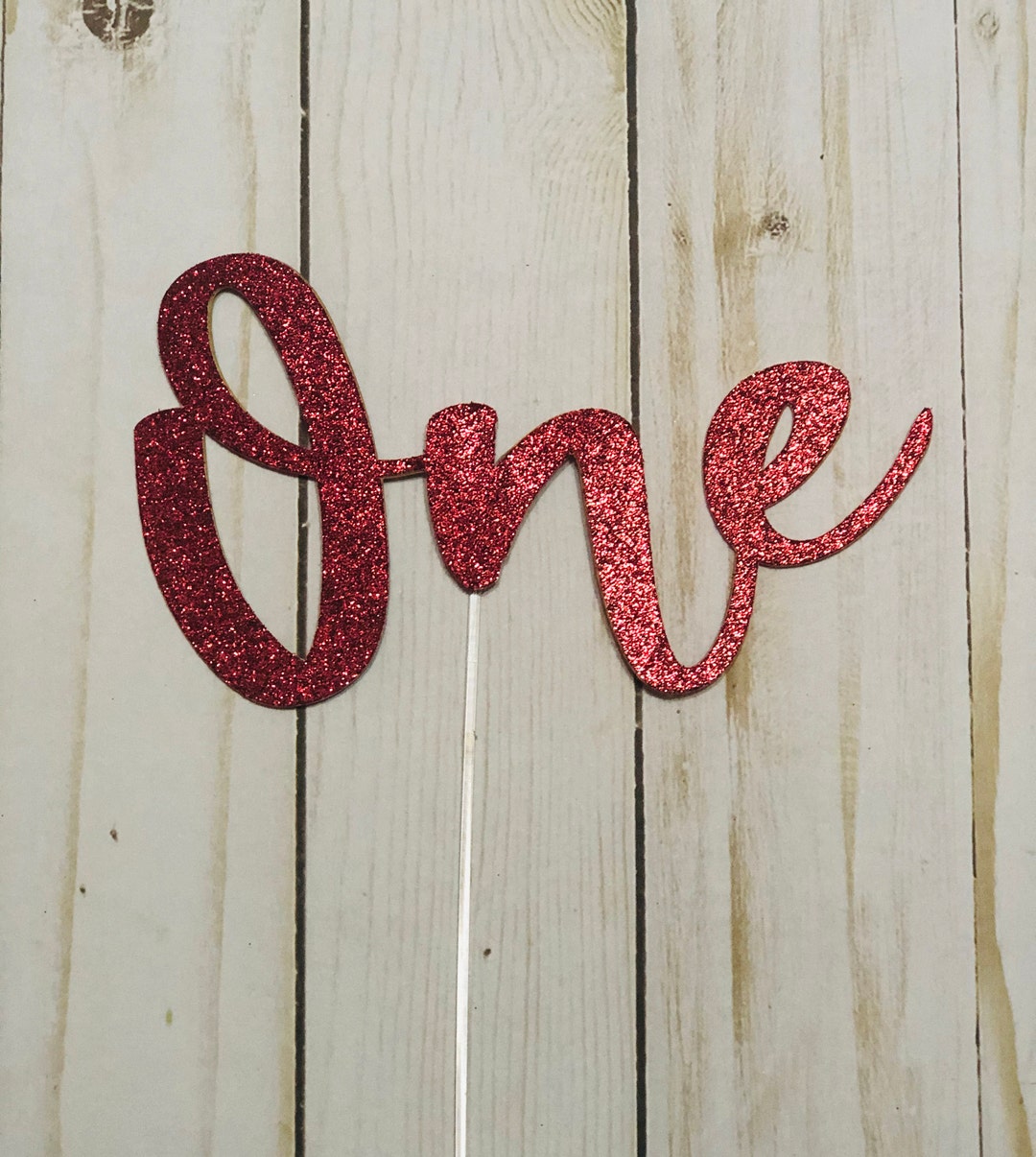 ONE Cake Topper: First Birthday Party Decor - Etsy