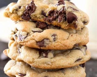 Chocolate Chip Cookies | Desserts | Party Favors | Celebrations | Baked Good | Homemade