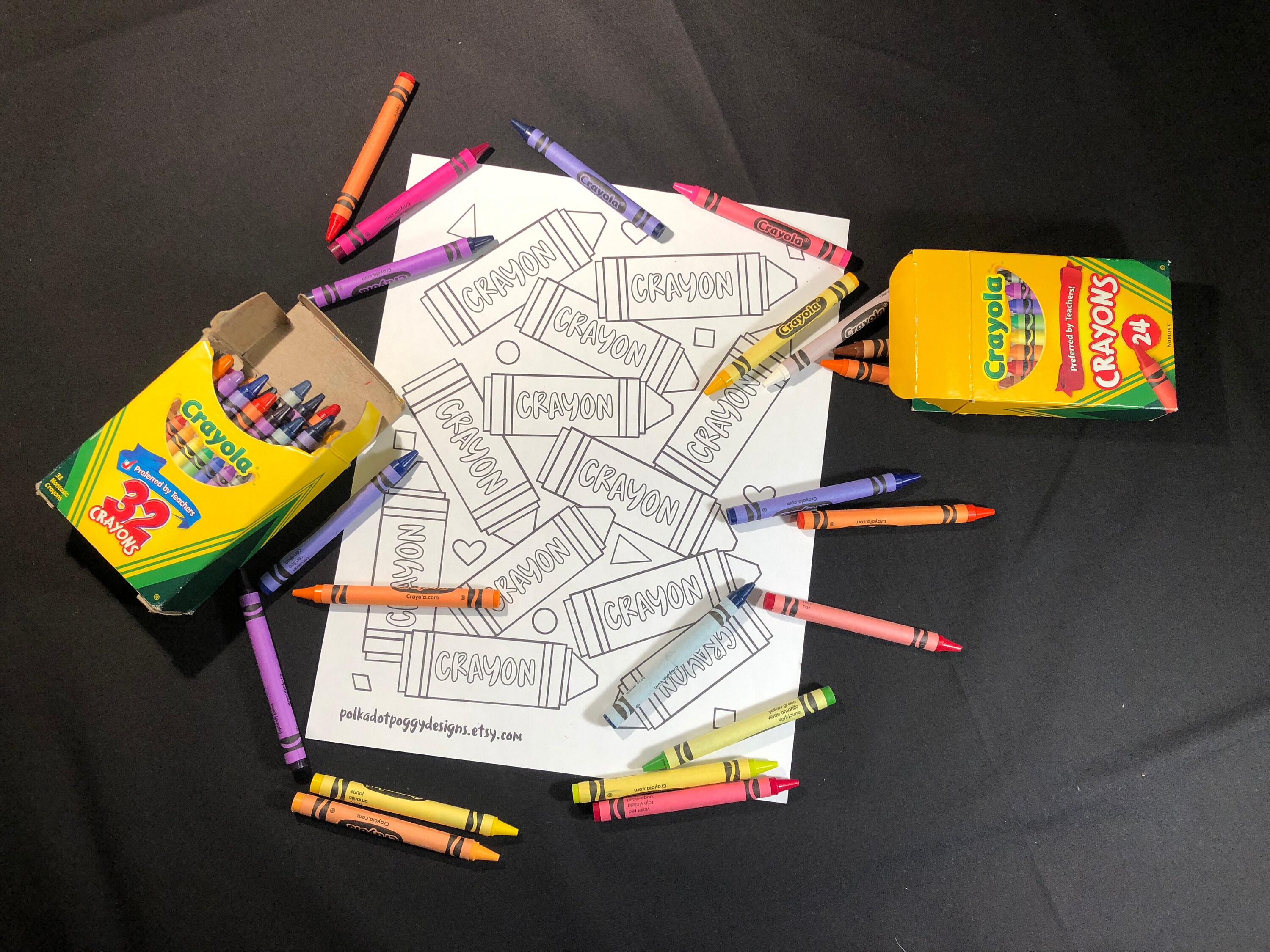 Download Kids Coloring Page Bundle PDF File | Etsy